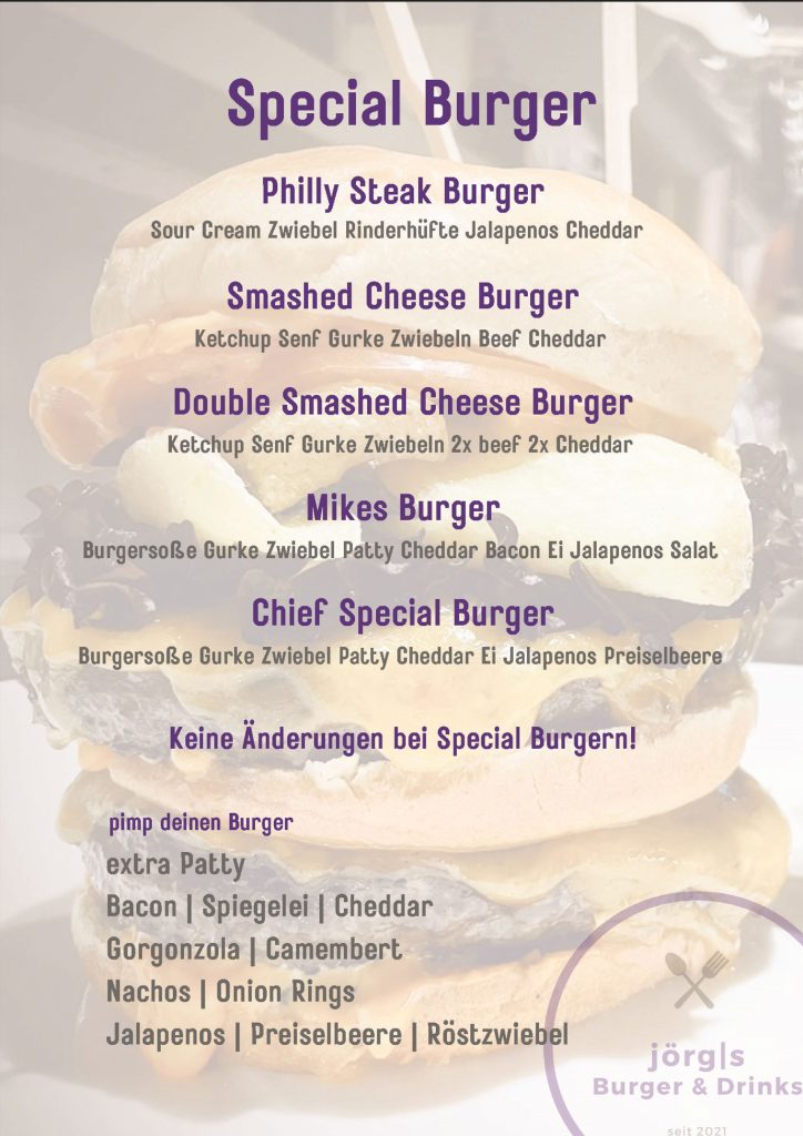 Special Burger